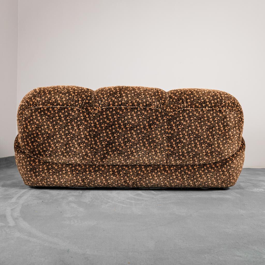 Sofa bed 3 seater floral fabric beka 70