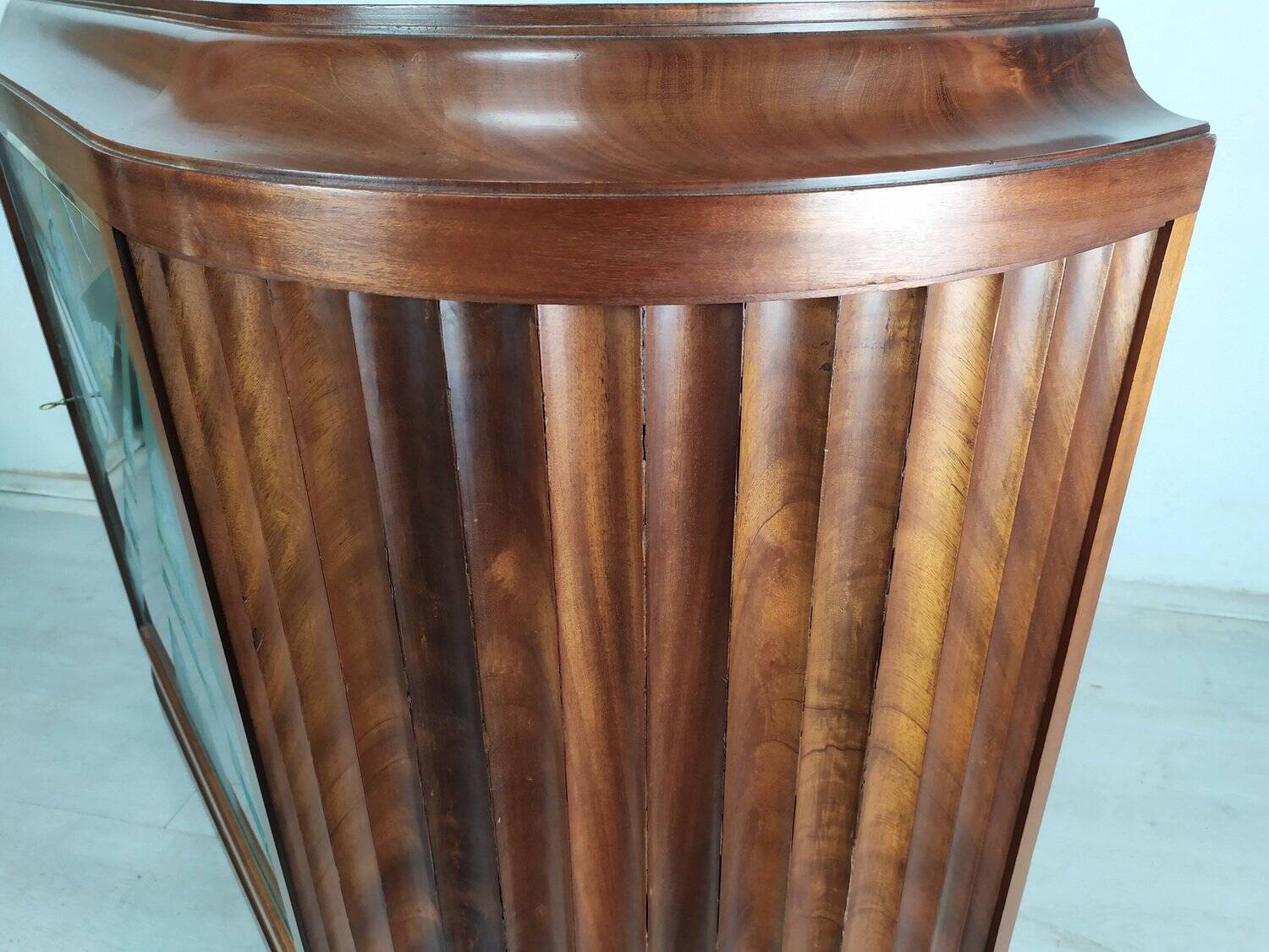 Vitrine argentier art déco, 1930s