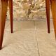 Table d’appoint vintage , pieds compas , circa 1960s
