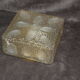 Vintage iced-effect ceiling light