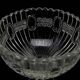 Basket-shaped pressed glass sugar bowl, Ząbkowice, Poland, 1970s