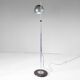 Vintage Floor Lamp, Chromed and Metal Structure, Italy 1960s