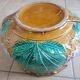 Large cache-pot or planter with chestnut flowers - Barbotine