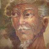 Portrait oil on canvas man