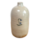 Handmade soliflore vase in glazed terracotta