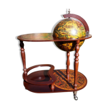 Vintage globe bar trolley