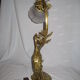 Bronze lamp art nouveau