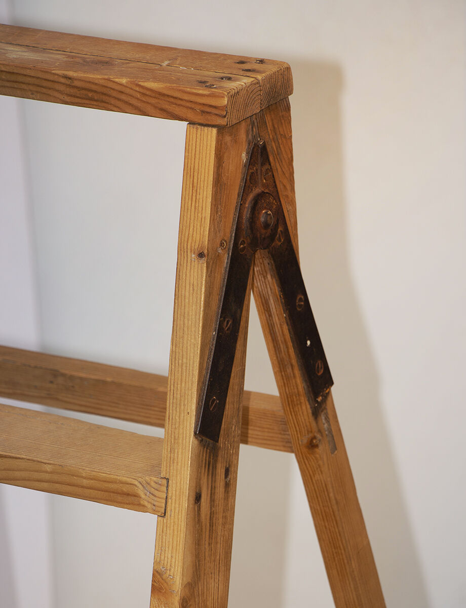 Escabeau vintage en bois