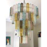 Contemporary murano glass chandelier
