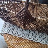 Panier ovale vintage