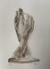 Painting signed watercolor monochrome sepia study statue “Rodin’s Cathedral”