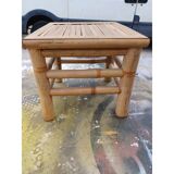 Vintage bamboo coffee table