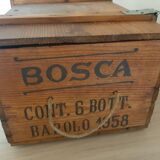 Wooden wine box