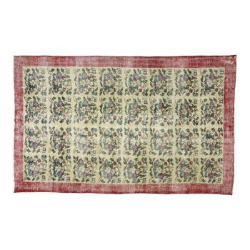 Anatolian handmade vintage rug 266 cm x 167 cm