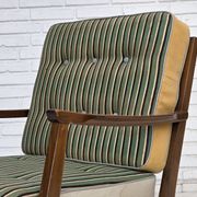 1960s, Danish armchair, furniture wool, beech wood.