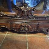 Dutch mahogany display case