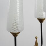 Maison Arlus Three‑Light Floor Lamp, France, 1950
