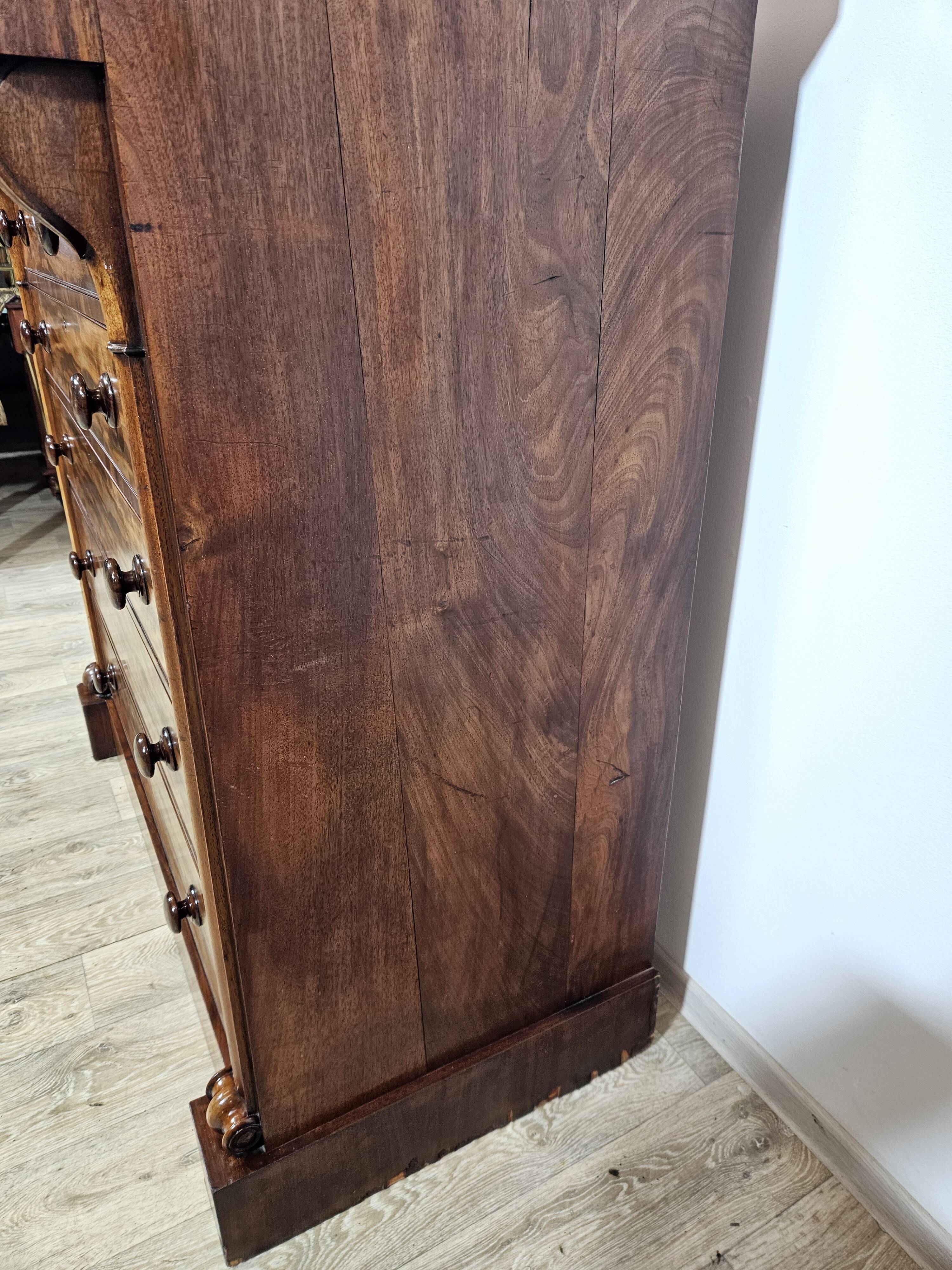 Chiffonier commode Biedermeier/Mahogany, première moitié du 19e siècle