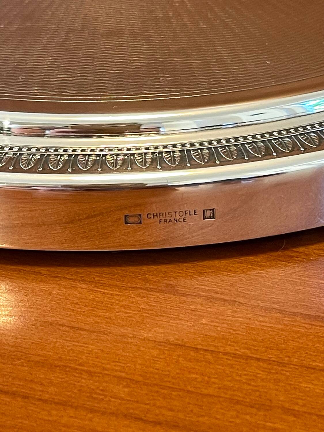 Christofle Malmaison trivet, very good condition