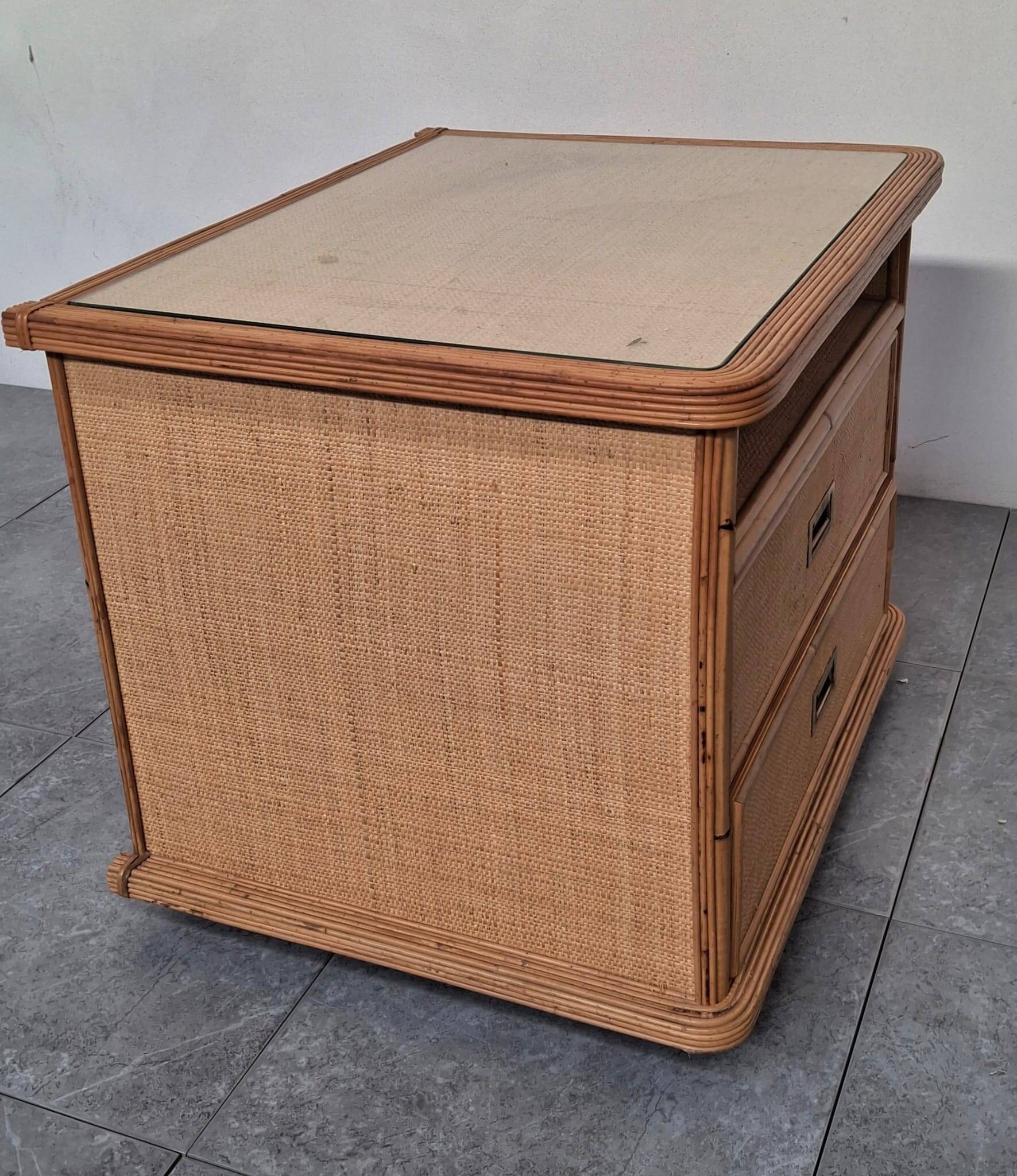 Vivai del Sud night table, 1970s