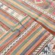 Grand Kilim Vintage en Couleurs Soft, Pièce Unique au Charme Bohème