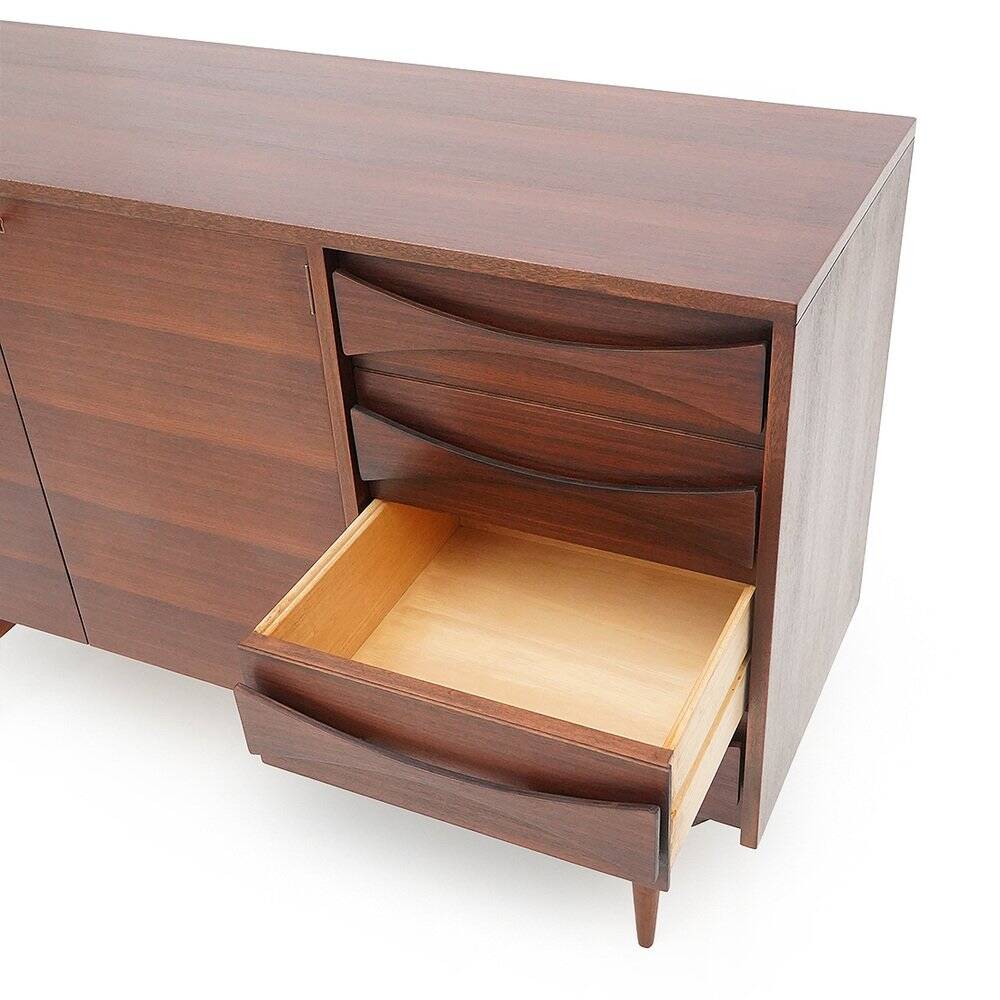 Mahogany sideboard with drawers, 1950s