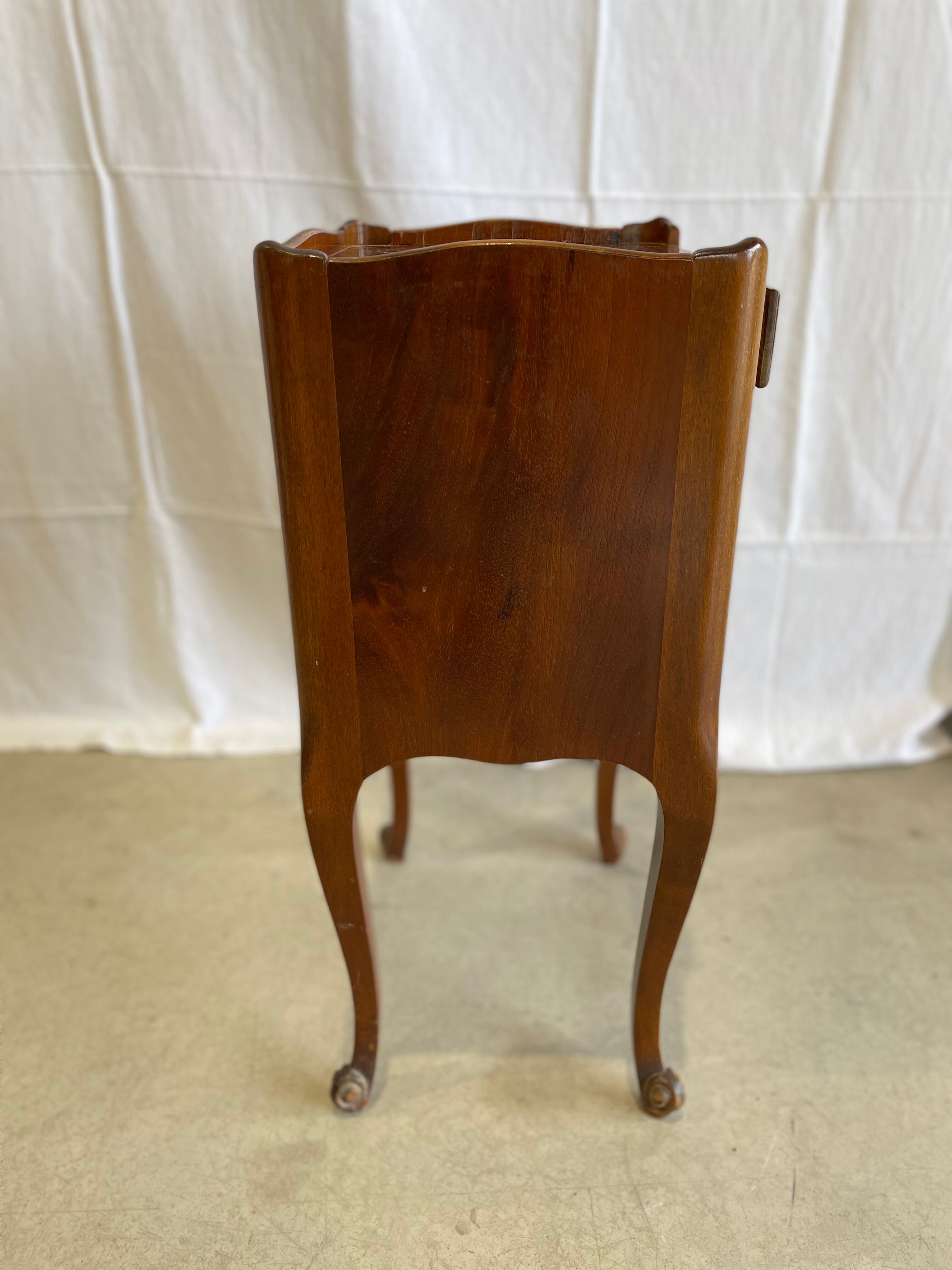 Louis XV style bedside table