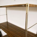 Vintage metal “string” shelf
