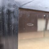 Lacquered oak bookcase 1860