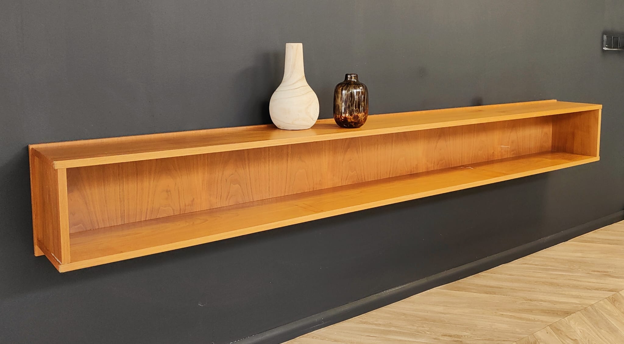 Mid Century floating cabinet | Vintage - bookcase, TV cabinet