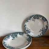 3 deep plates Terre de Fer