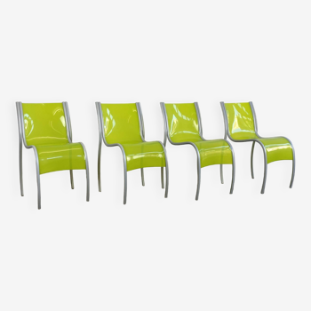 FPE design chairs by Ron Arad for Kartell - set of 4