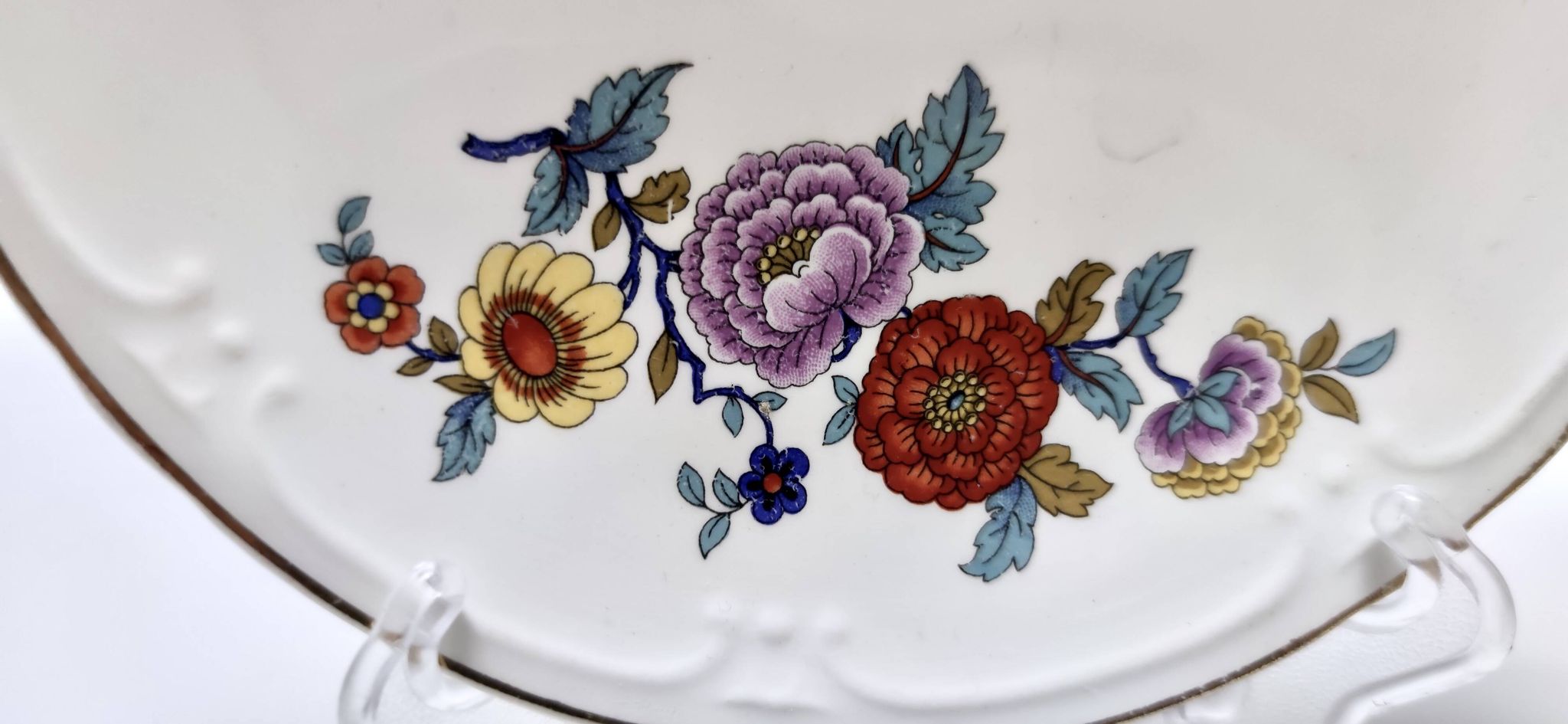 Assiette plate de Guido Andlovitz pour Laveno, Italie