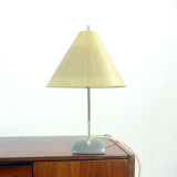 Lampe de table vintage en laiton, Tchécoslovaquie 1950