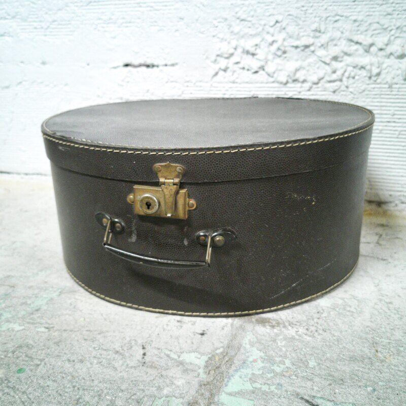 Cardboard hat box