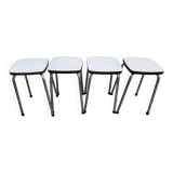 Set of four stools with Formica top