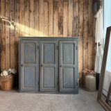 Old three-door workshop cabinet (renovated)