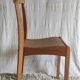 Solid wood chair by Stella - 1950s/60s