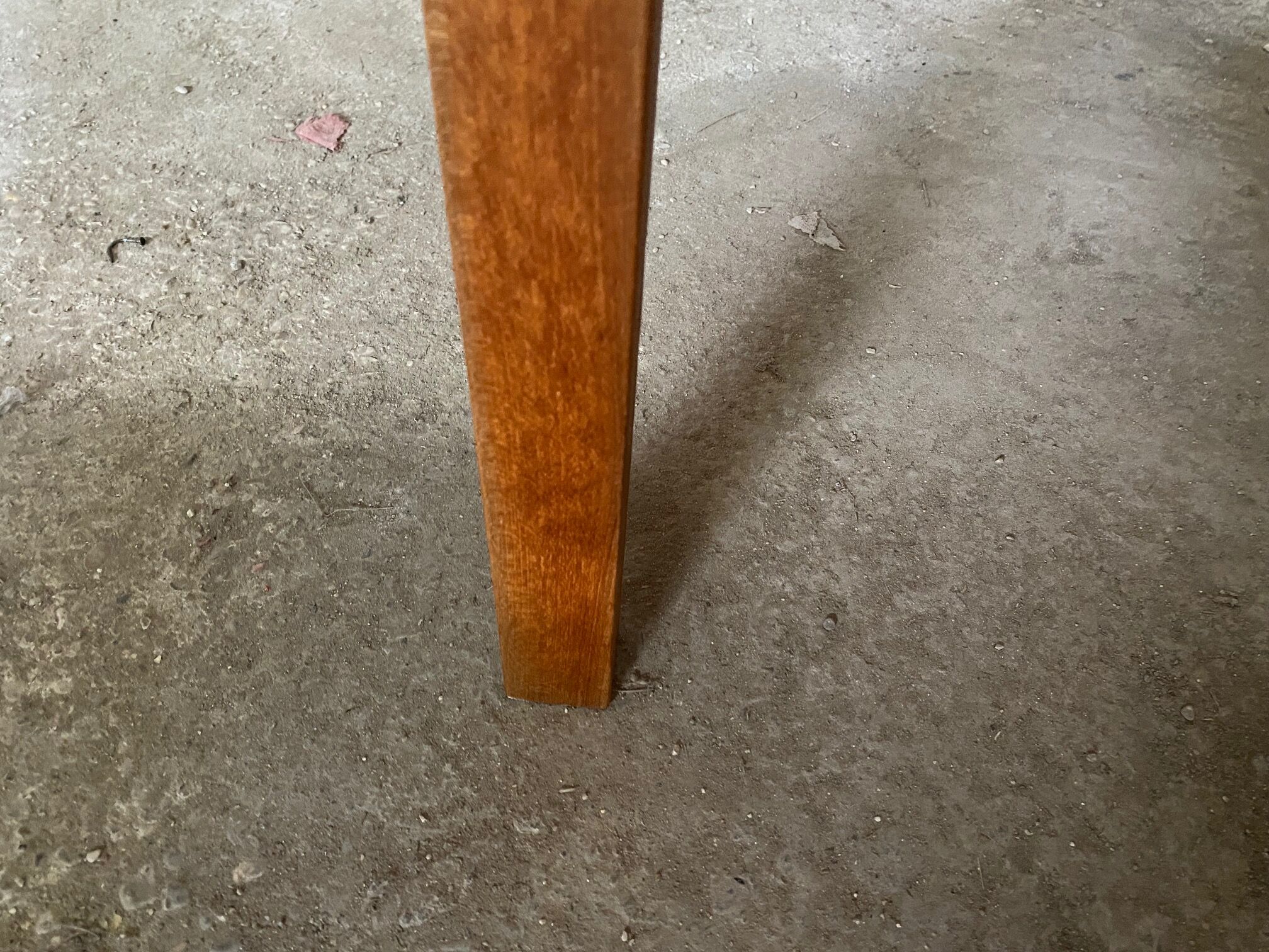 Scandinavian teak extendable table 60s