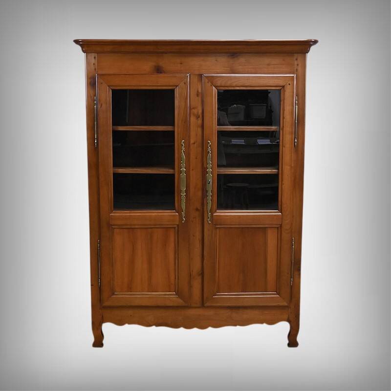 Library of the Loire Valley in cherry wood – 2nd part 19th century
