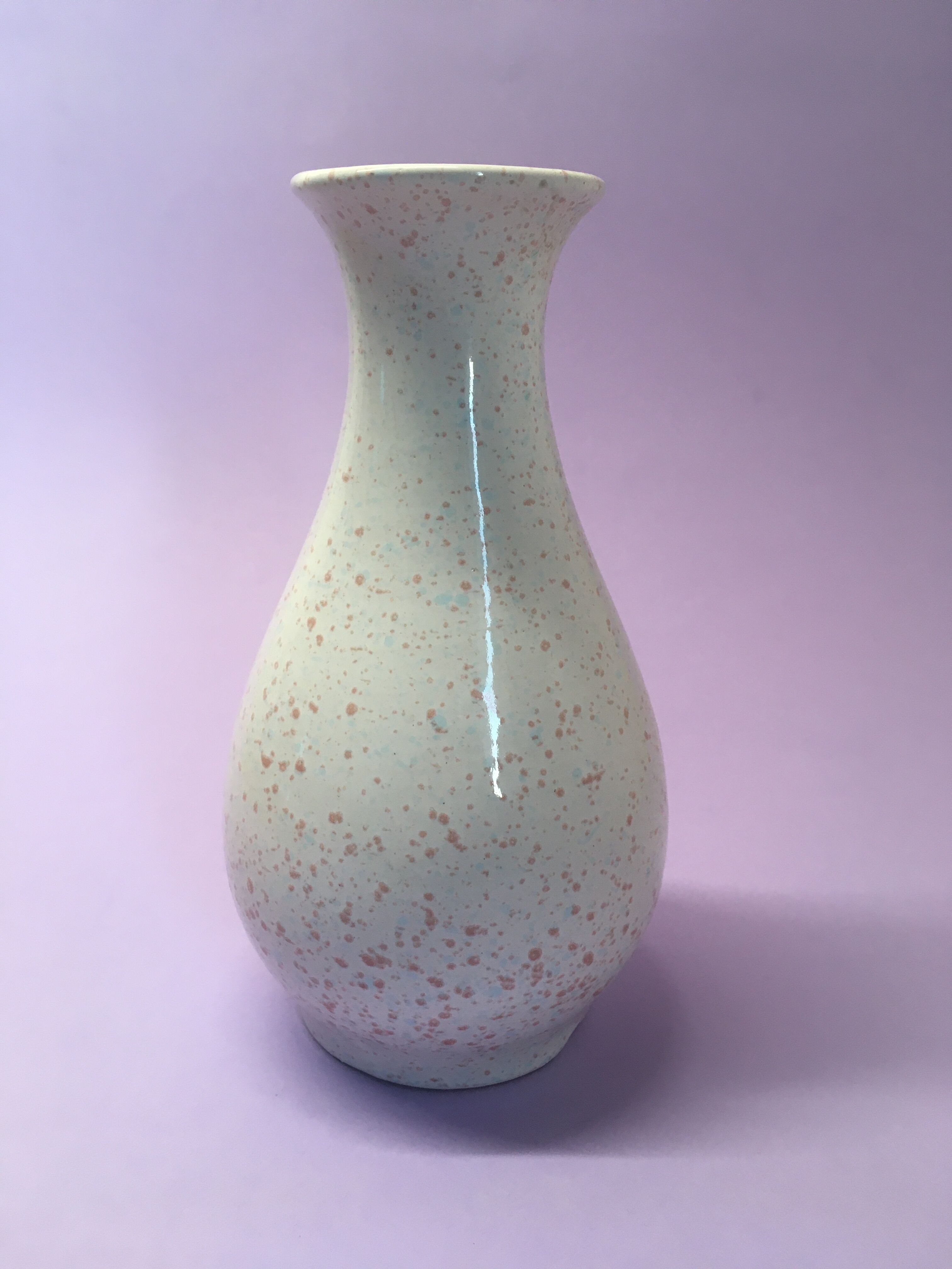 Speckled W.Germany vase