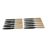 1é couteaux à fromage ou entremets . Inox et Bakélite