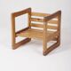 Marcel Gascoin wooden stool