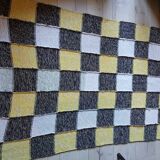 Wool patchwork blanket