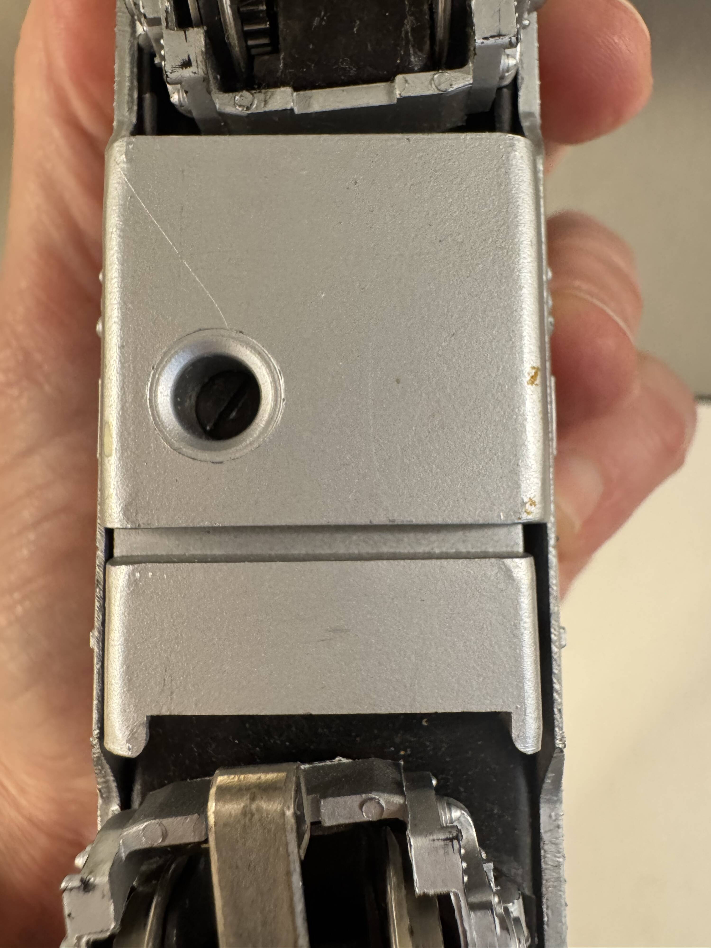 Old train locomotive Marklin Santa fe USA