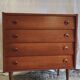 Commode style scandinave en teck - années 60