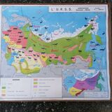 Old MDI map China - USSR
