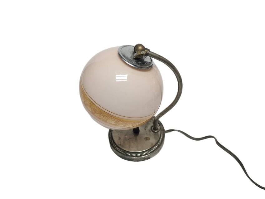 Art Deco bedside lamp, Belgium, 1950s