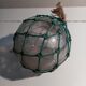 Glass sailor ball, old fishing net float