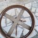 Art Deco tripod piano stool